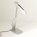 Post-modern gray lamp design Philippe Michel vintage Circa 1980