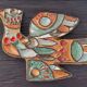 Oiseau de roland zobel vintage 1960