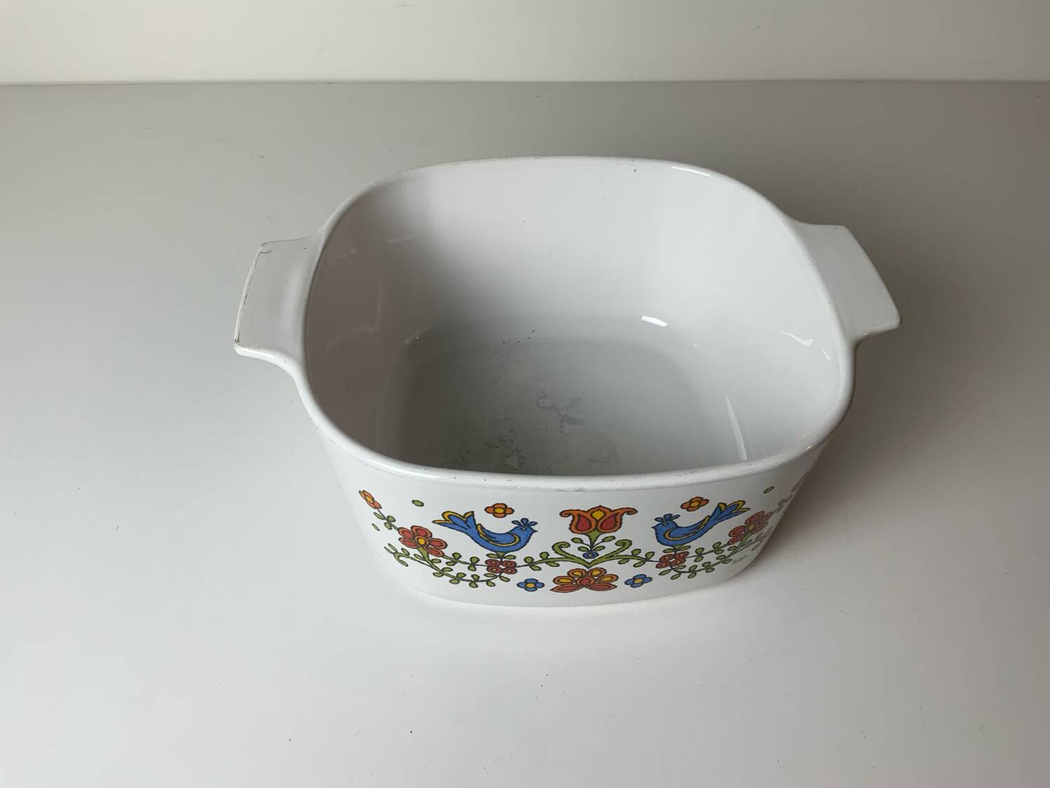 Seventies Corning dish