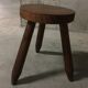 Tabouret de ferme tripode