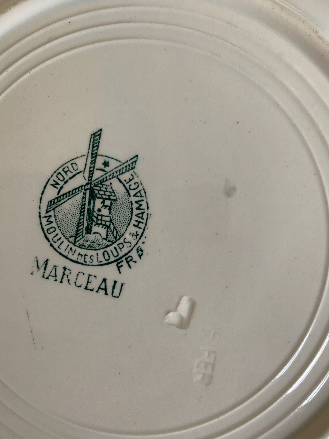Assiettes à soupe Terre de Fer