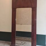 Large Empire period mahogany mirror or trumeau