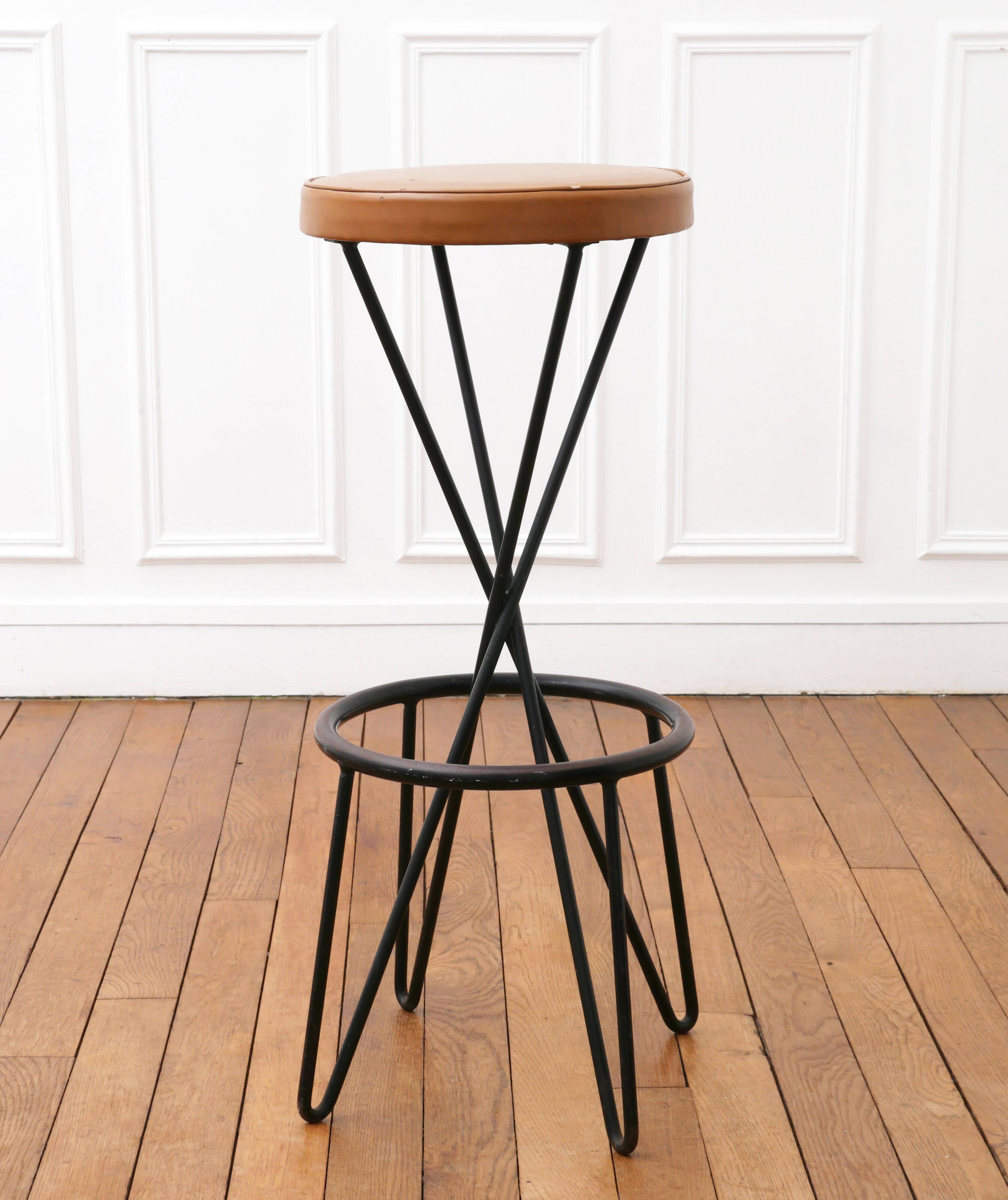 Thonet high stool, model CM127