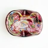 Bol en verre de Murano vintage par Dino Martens pour Aureliano Toso, années 1950