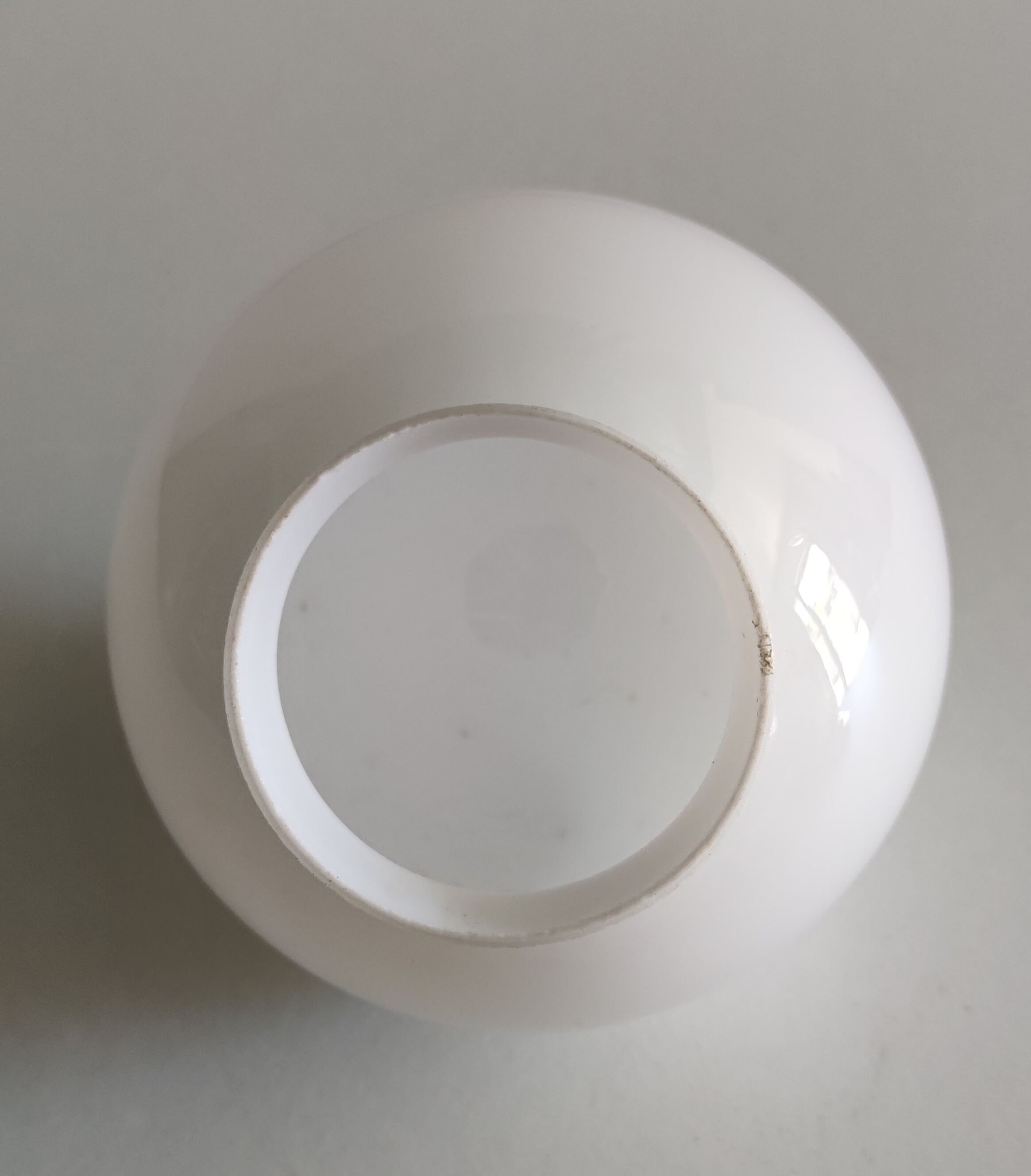 Glass/metal ceiling lamp