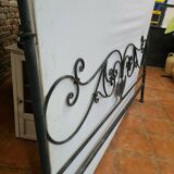 Wrought-iron headboard