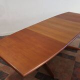 Table dining teak with extensions, Denmark 1960's