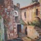 Provençal village painting