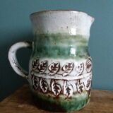 Albert Thiry Vallauris stoneware pitcher