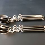 Eight Sculptura spoons by Lino Sabatini for Rosenthal 1990