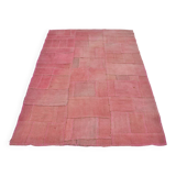 Vintage Handmade Hemp Kilim Rug sku 1651