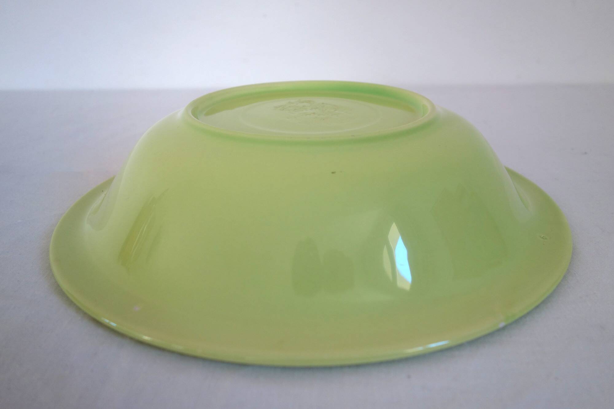 6 antique dinner plates and serving dish Ceramiche, Italy