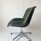 Chrome rotary chair