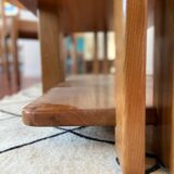 Vintage solid elm table