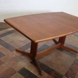 Table dining teak with extensions, Denmark 1960's