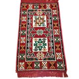 Oriental Anatolian Rug, Red Anatolian Rug 70x190cm