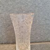 Vase type Chesnay crystal of Arques