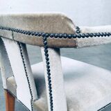 Boudoir Side Chair in Velvet, 1920s