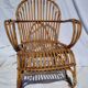 Adult rattan armchair TBE