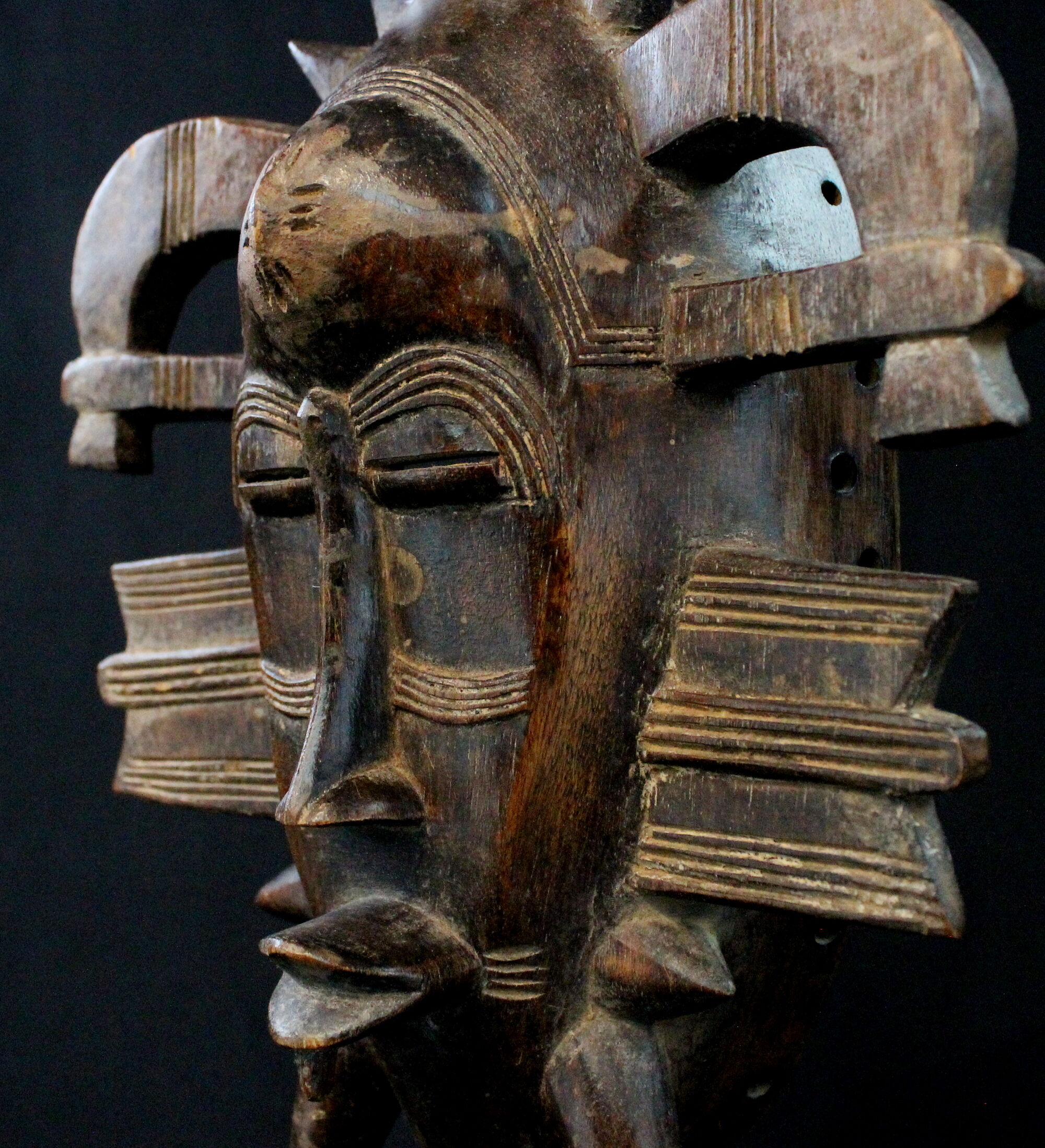 Kpelie Senoufo mask Ivory Coast