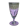 Antique engraved absinthe glass