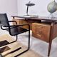 Bureau scandinave de direction double face plateau flottant longueur 1