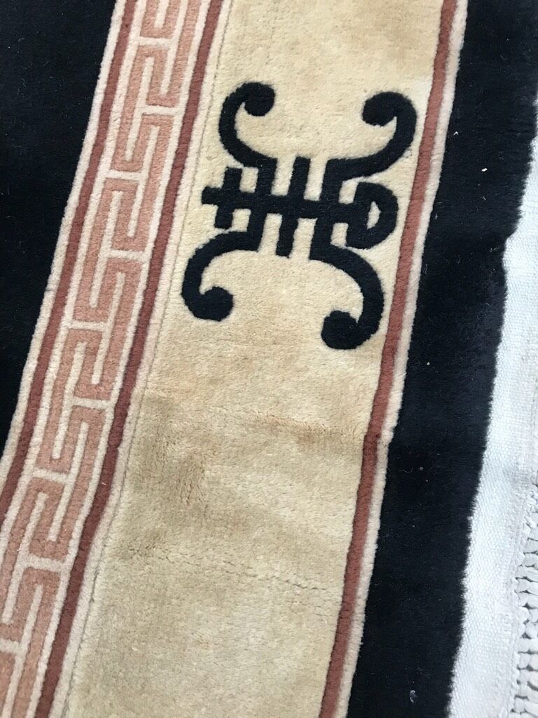 Old chinese carpet 120 x 192 cm