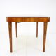 Extendable dining table designed by Jindřich Halabala for UP Závody, 1957.