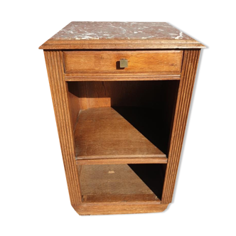 Bedside red marble Art Deco 1925