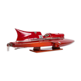 Boat model Riva Arno IX Timossi Italian 76 cm fully wood studded