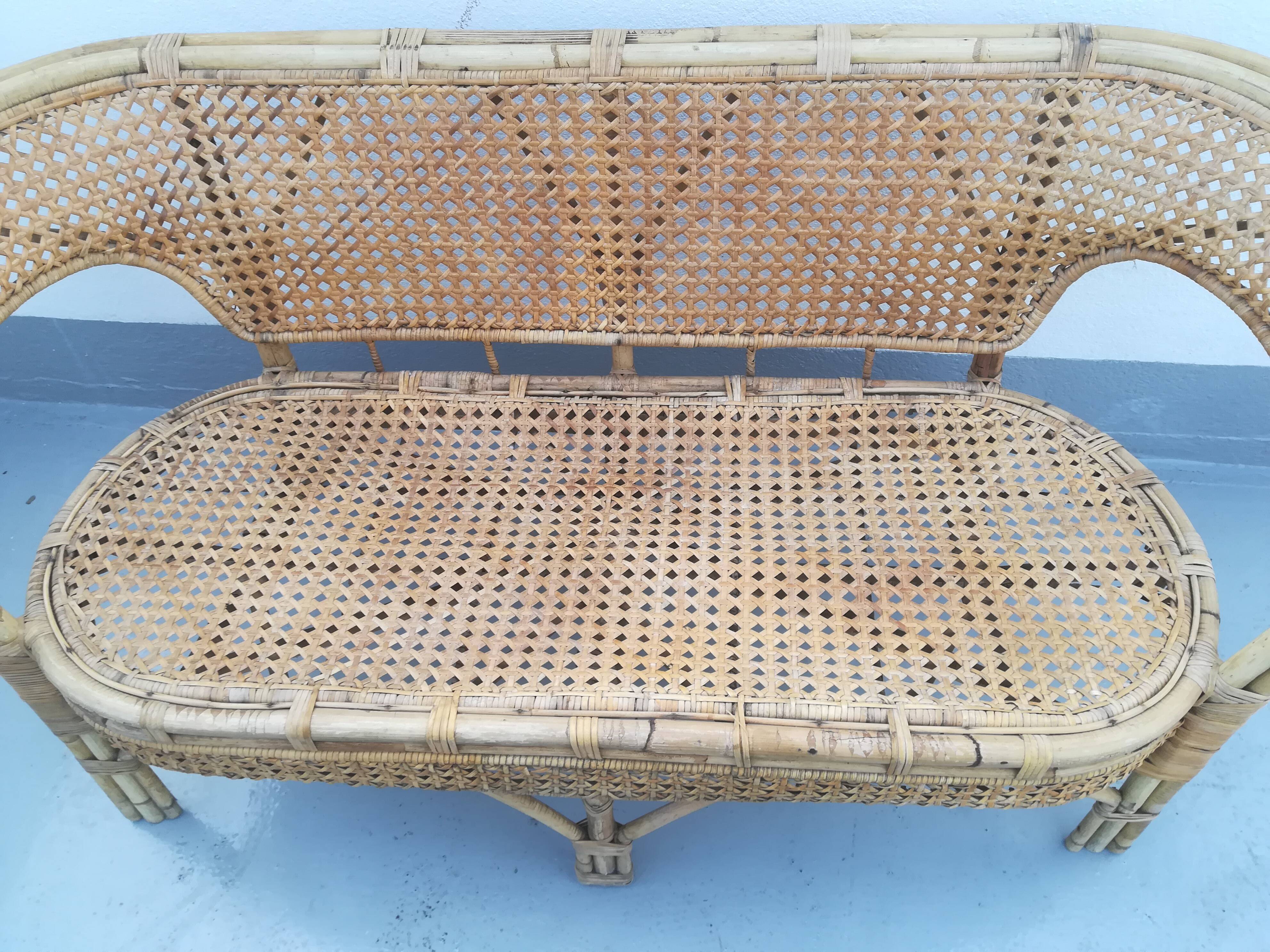 Seat rattan/caning