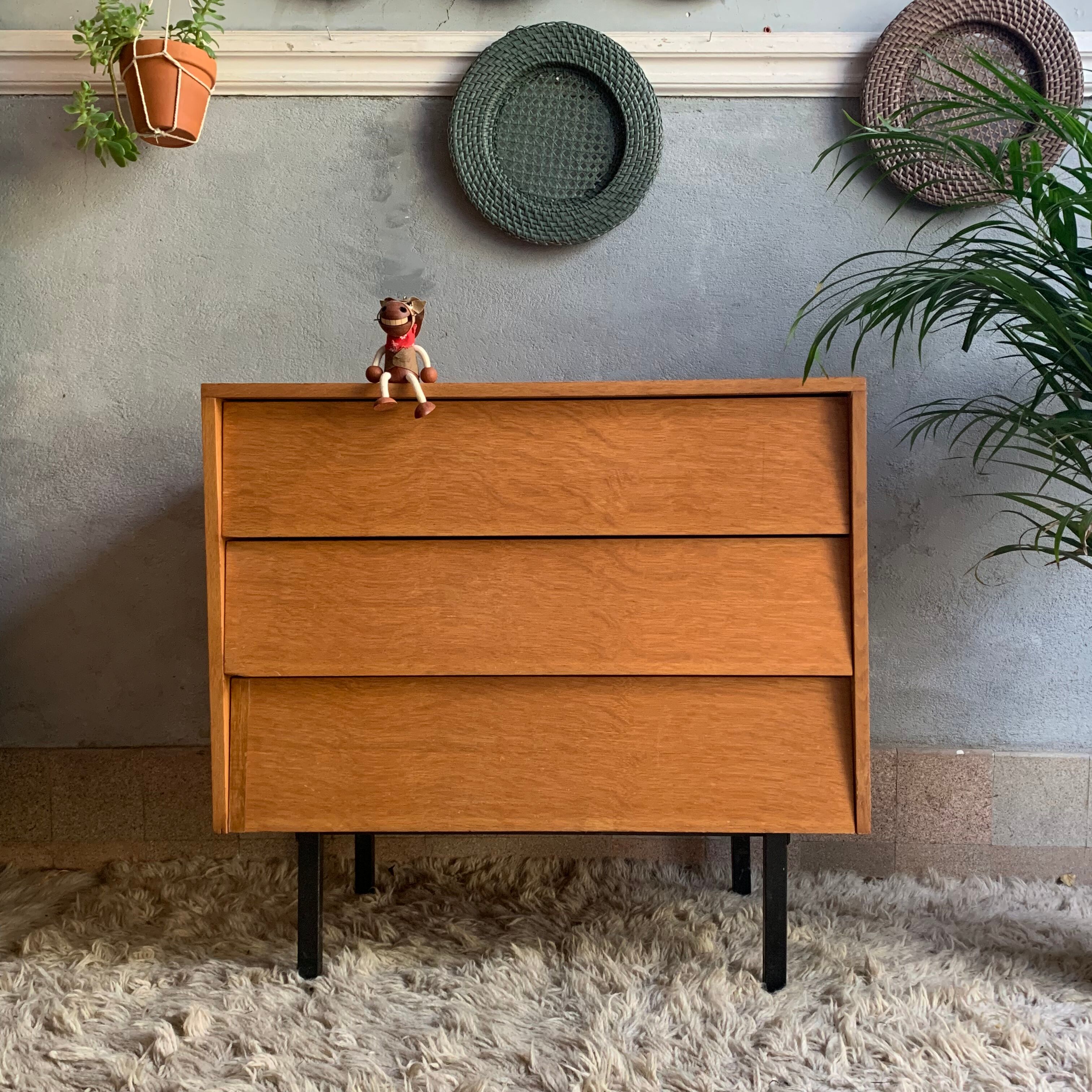 Modernist vintage chest of drawers