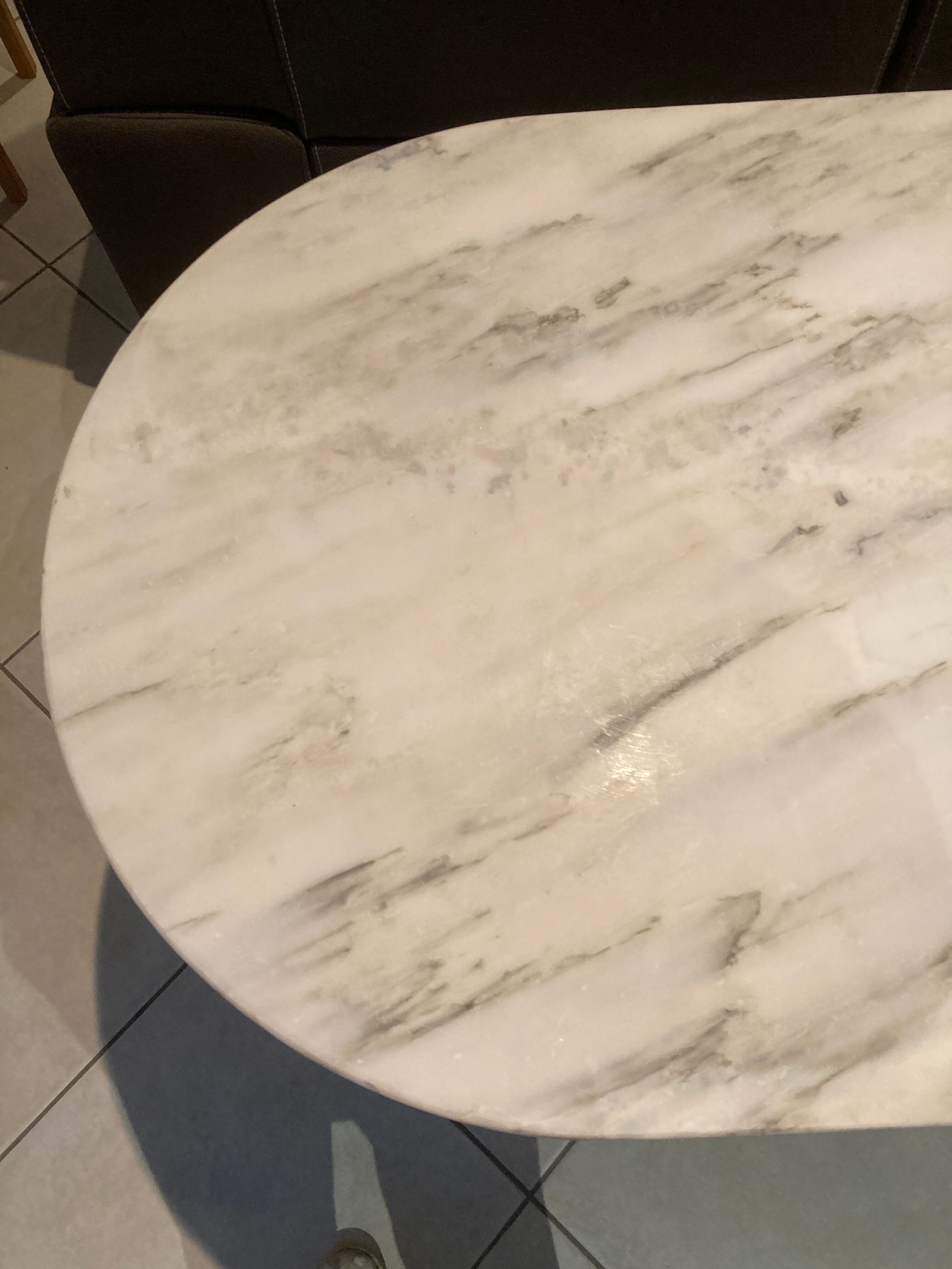 Marble bistro table