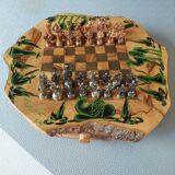 Wooden chess game
