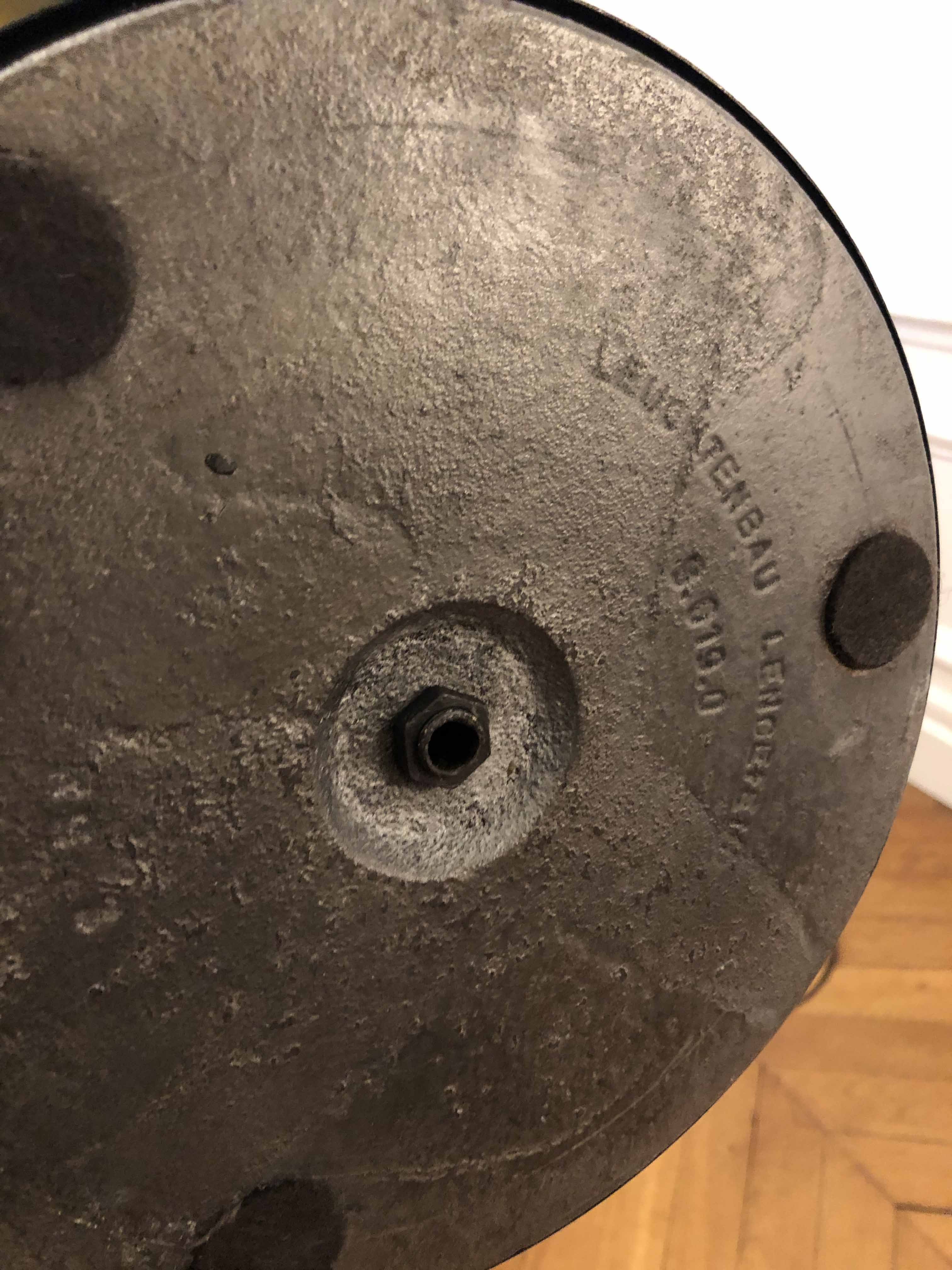 East German lamppost 1970 - Leuchtenbau Lengefeld