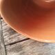 5 terracotta mugs
