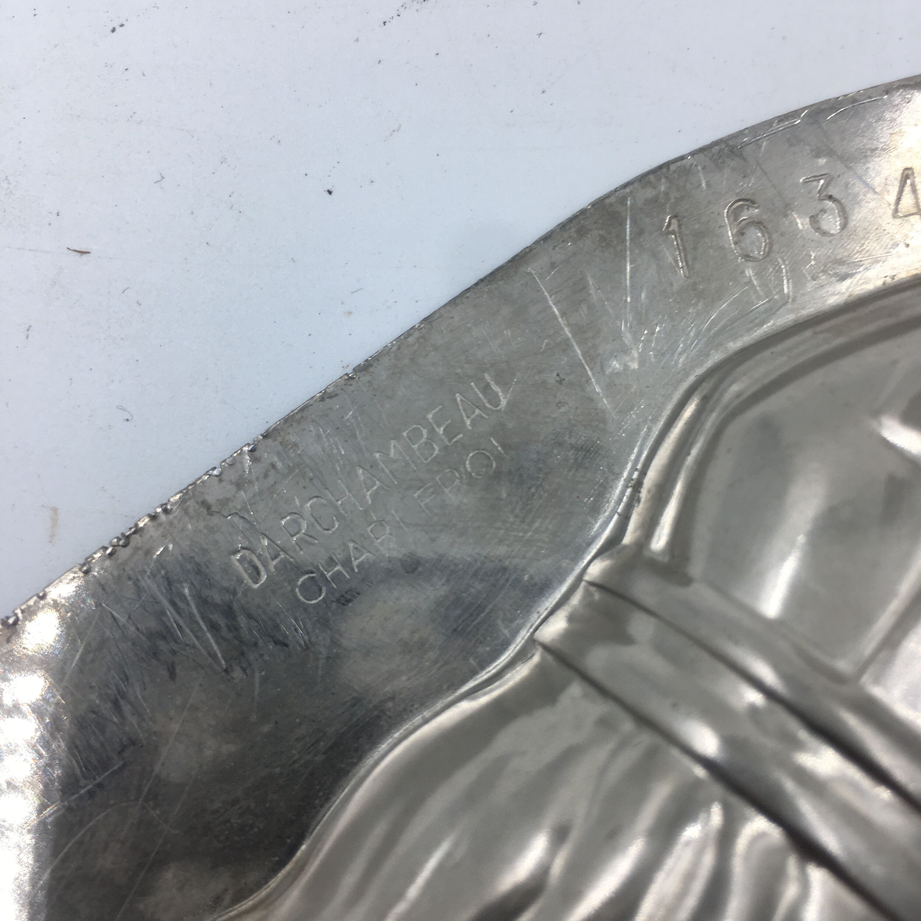 Chocolate mold of St. Nicholas