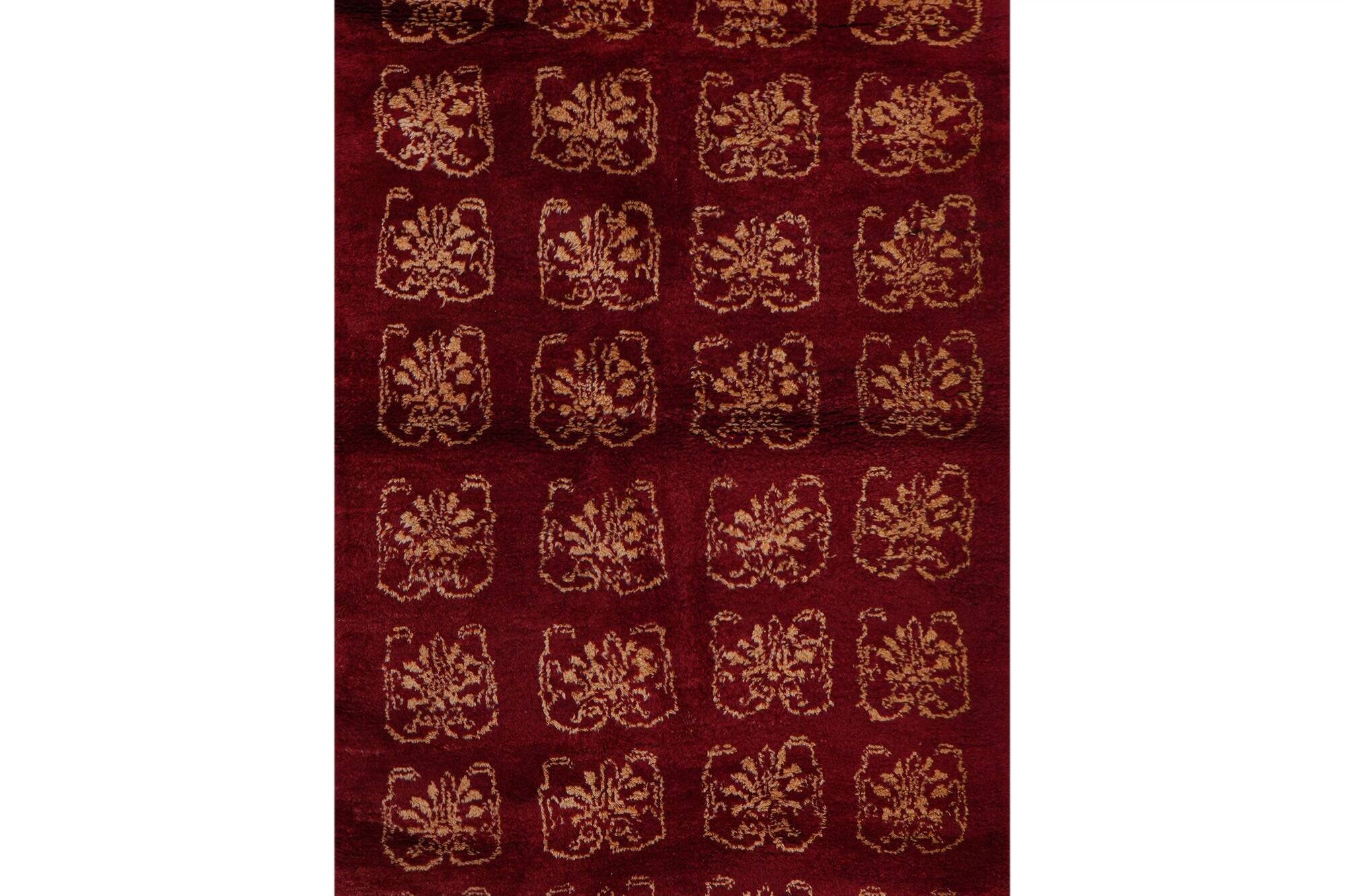 Vintage handmade Turkish rug 112x235 cm