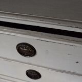 Skated wooden chiffonnier