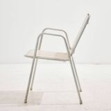 Austrian stackable garden armchair by Karasek