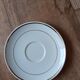Gien earthenware coffee cup and saucer