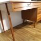 Bureau pieds compas années 50