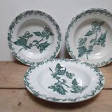 4 plates hollow St Amand