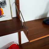Teak shelving unit, Danish design, 1960s, designer: Poul Cadovius