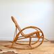 Rattan rocking chair Rohe Noordwolde 50s / 60s