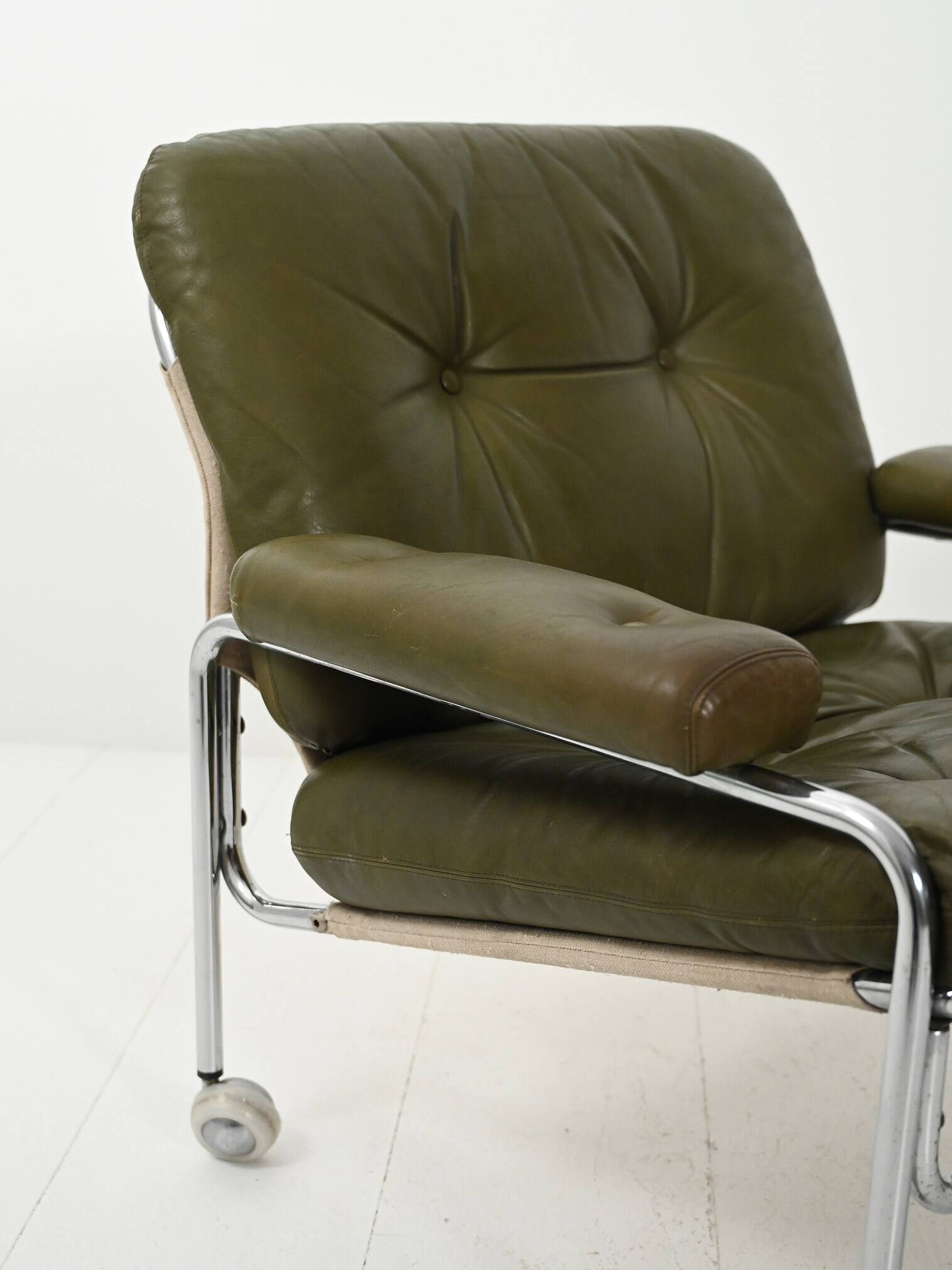 Pair of “Lovisa” armchairs by Pethrus Lindlöf, 1970s