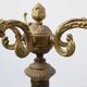 Napoleon III style copper and onyx marble coat stand, France, early 20th ce