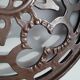 Cast iron underside