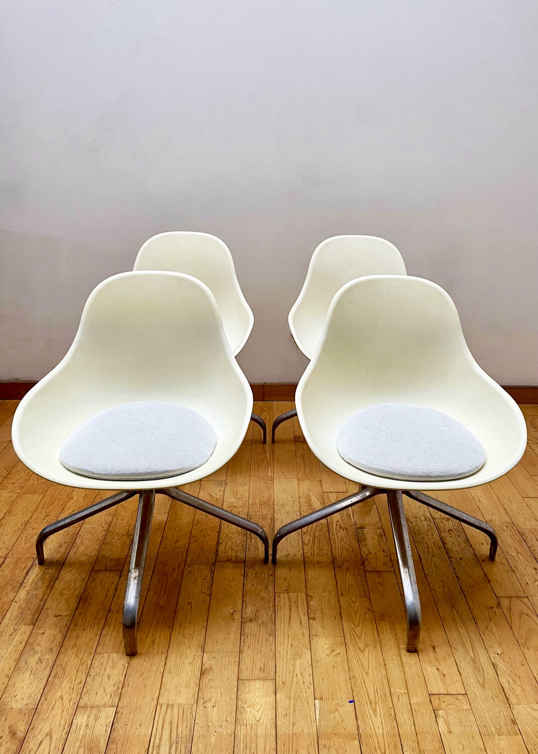 Set of 4 IKEA Chris Martin ABS chairs