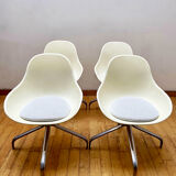Set of 4 IKEA Chris Martin ABS chairs